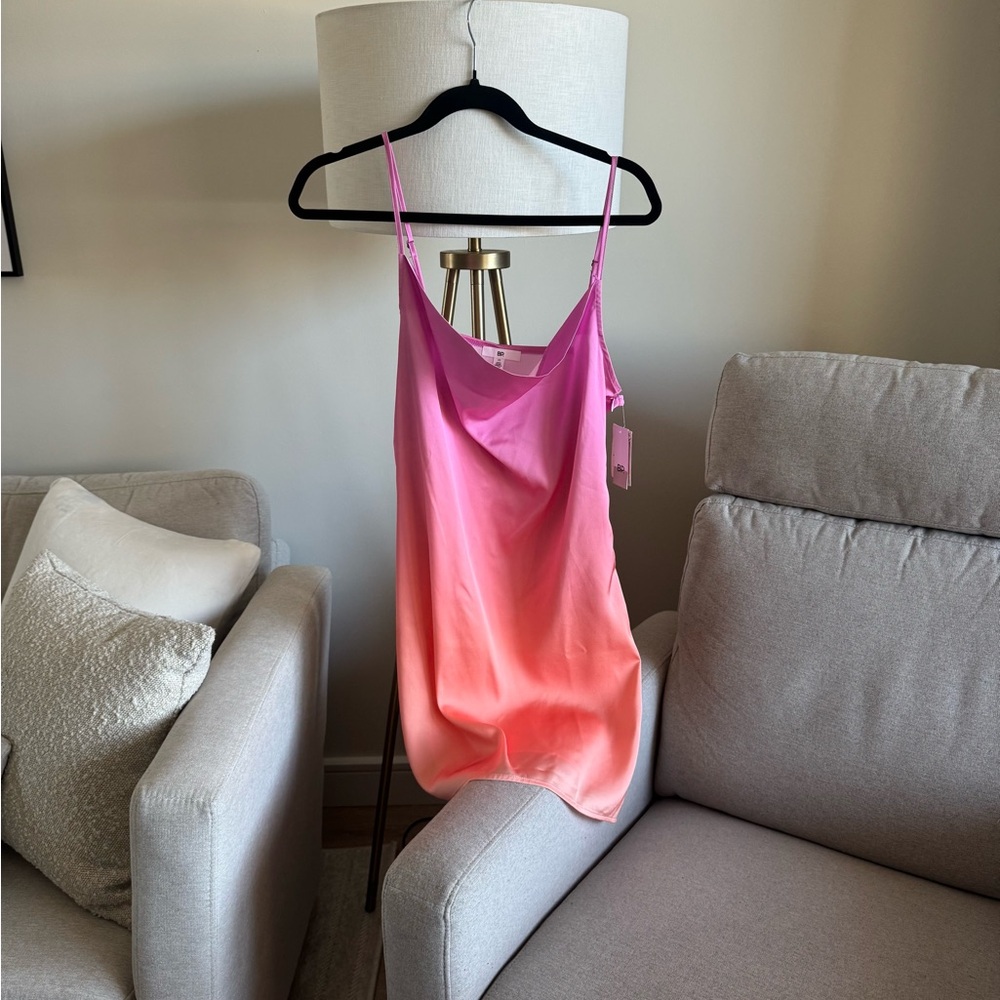 BP Pink and Orange Gradient Chemise